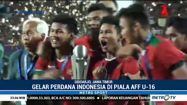 Indonesia Juara Piala AFF U-16