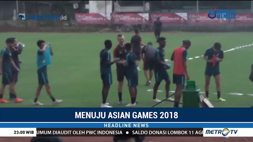 Timnas Qatar dan Uzbekistan Berlatih di Stadion Pajajaran