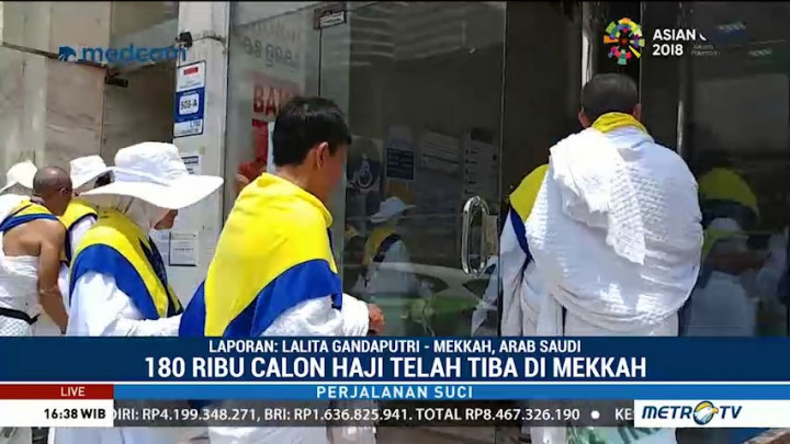 Jemaah Calhaj Patuhi Aturan Sudah Pakai Ihram dari Tanah Air