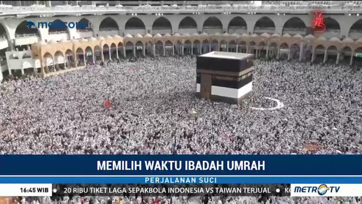 Jemaah Diimbau Tak Laksanakan Umrah Berdekatan Waktu Salat