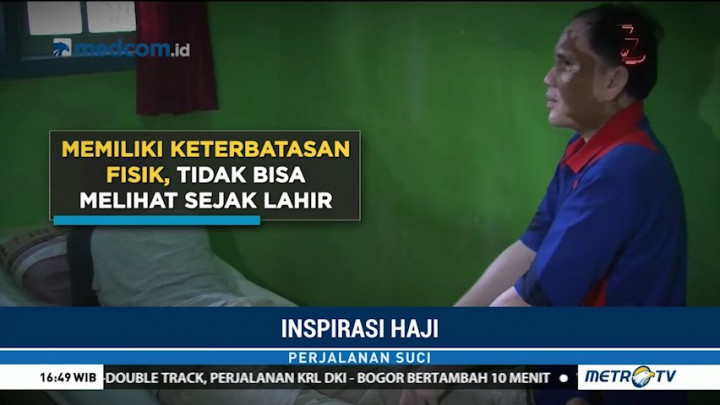 Tukang Pijat Tunanetra Pergi Haji