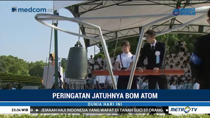 Khidmatnya Peringatan Bom Atom Hiroshima dan Nagasaki