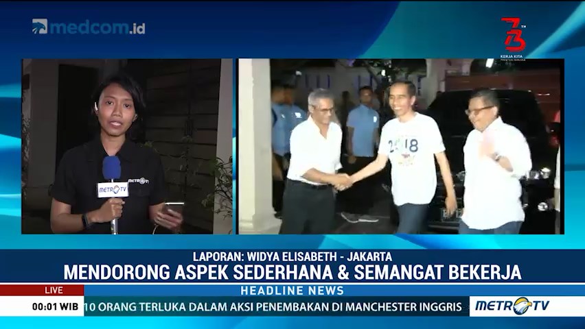 Susunan Tim Pemenangan Jokowi-Ma'ruf