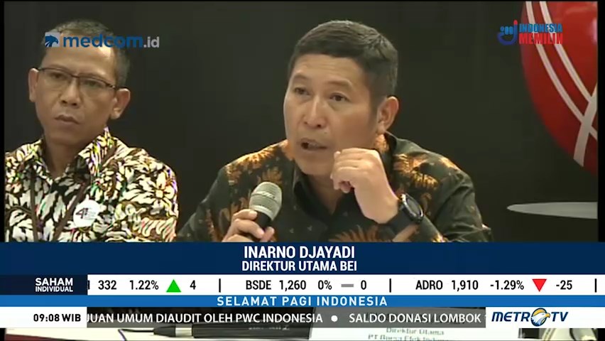 BEI Yakin Pilpres Tak Pengaruhi Pasar Modal