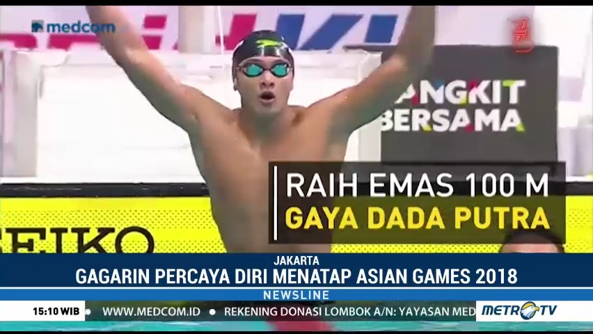 Target Perenang Indonesia di Asian Games 2018