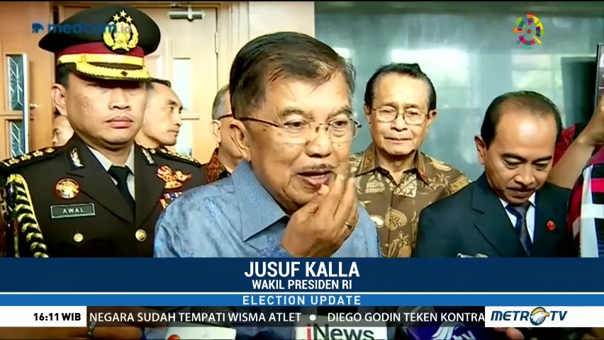 JK Diminta Jadi Ketua Tim Pemenangan Jokowi-Ma'ruf
