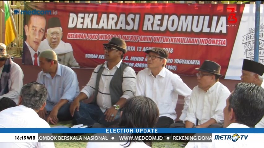 Budayawan Yogya Deklarasi Dukung Jokowi