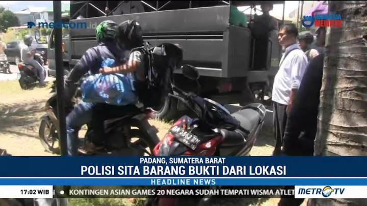 Densus 88 Gerebek Rumah Terduga Teroris di Padang