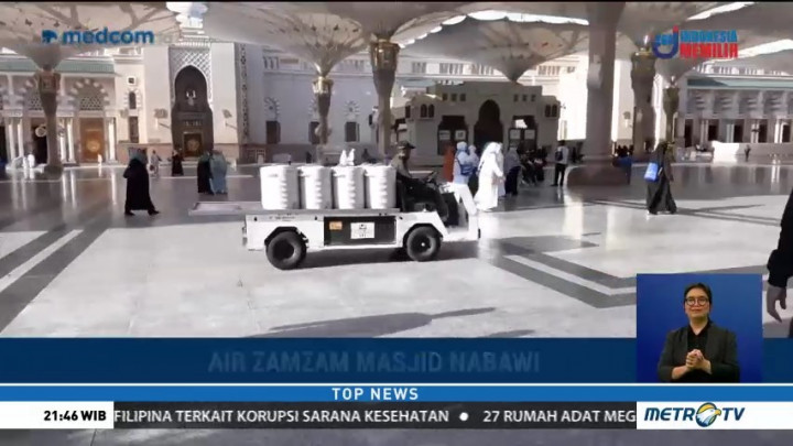 Bagaimana Air Zamzam Menuju Masjid Nabawi?