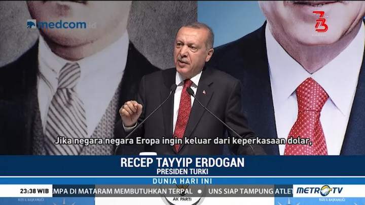 Mata Uang Turki Anjlok 41 Persen Terhadap Dolar AS