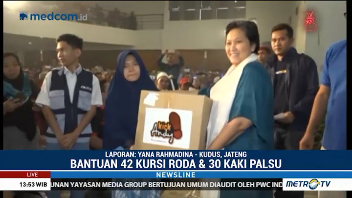 Yayasan Sahabat Lestari Salurkan Bantuan untuk Penyandang Disabilitas