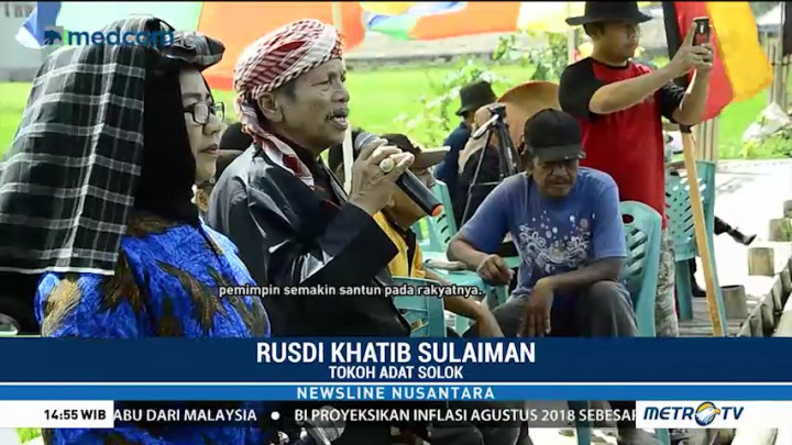 Tradisi Warga Solok Saat Musim Tanam Tiba