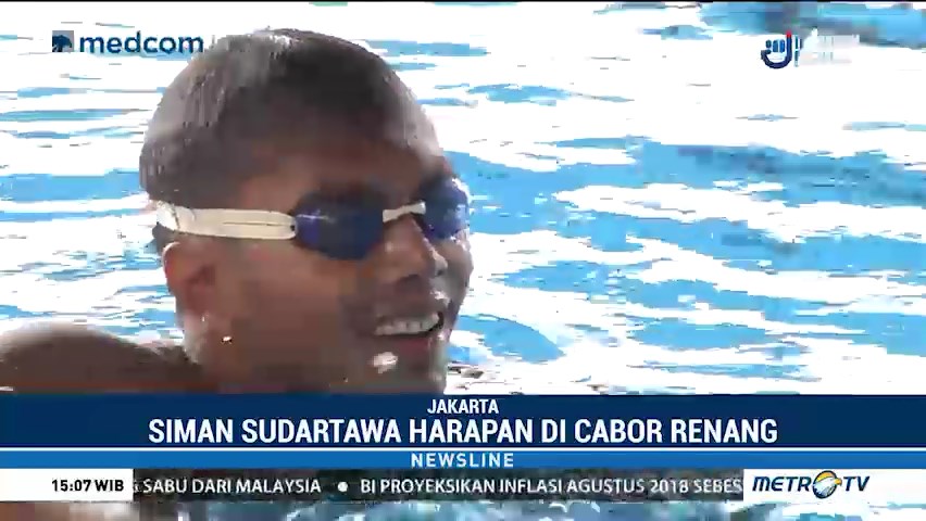 Cara Siman Sudartawa Atasi Gugup Sebelum Bertanding