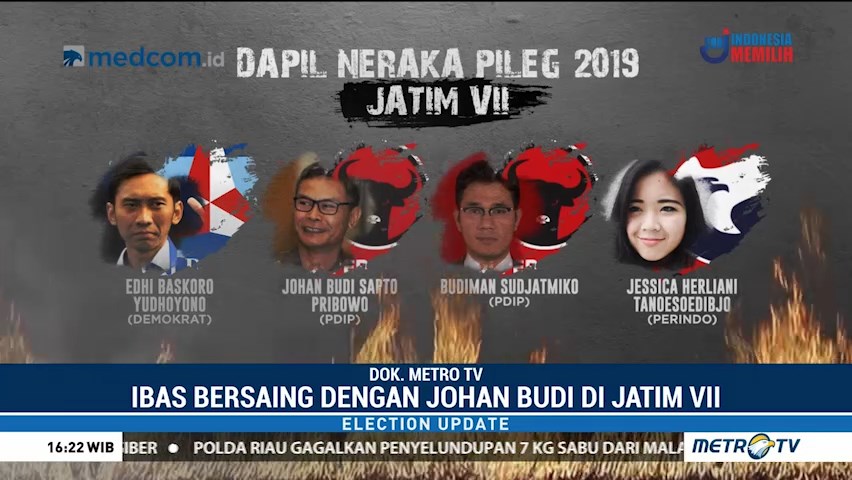 Ibas, Johan Budi & Budiman Sudjatmiko Berebut Kursi Jatim VII