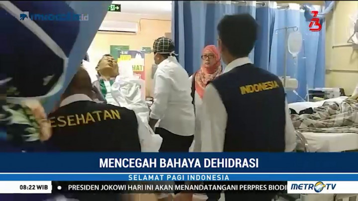 Tips Cegah Dehidrasi saat Jalani Ibadah Haji