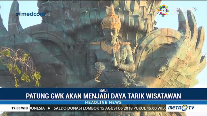 Patung GWK Jadi Kado HUT ke-73 RI