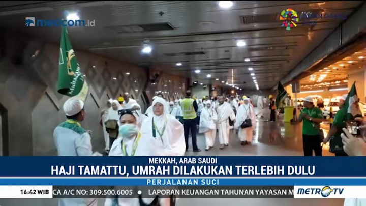 Jemaah Calon Haji Multazam Utama Laksanakan Umrah Wajib