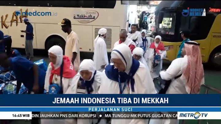 464 Kloter Haji Indonesia Tiba di Tanah Suci