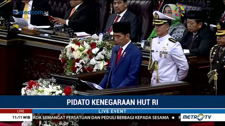 Pidato Kenegaraan HUT ke-73 RI (1)