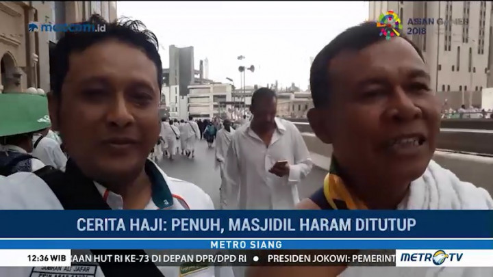 Cerita Haji: Penuh, Masjidil Haram Ditutup