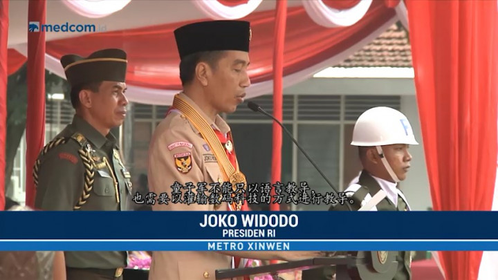 Jokowi Ajak Pramuka Berinovasi Mengikuti Perubahan Zaman