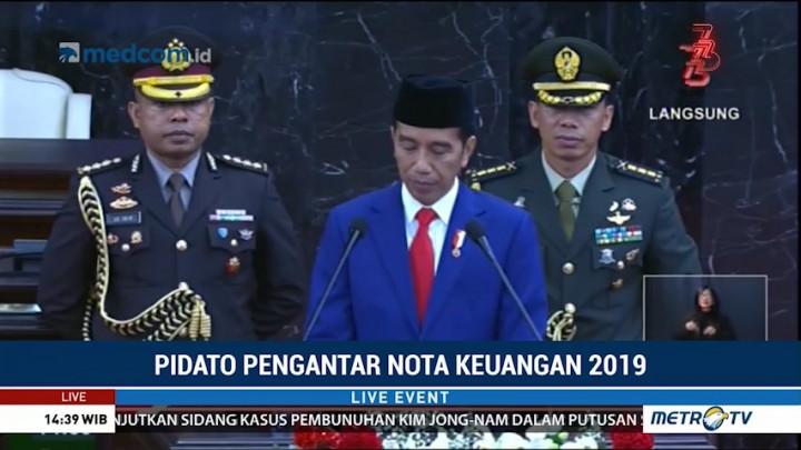 Pidato Pengantar Nota Keuangan 2019 (1)