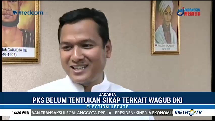 PKS Belum Tentukan Sikap Terkait Kursi Wagub DKI