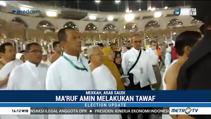 Ma'ruf Amin Laksanakan Ibadah Haji Tamattu