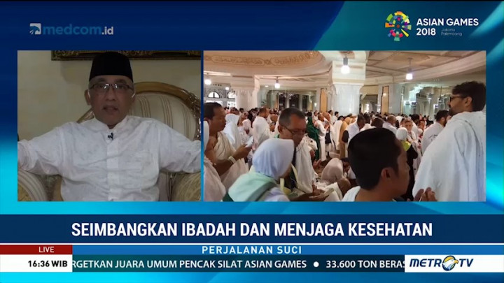 Jelang Arafah, Jemaah Haji Diimbau Seimbangkan Ibadah dan Menjaga Kesehatan