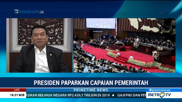 Zulkifli Kritik Jokowi, Moeldoko: Mencuri dalam Tikungan