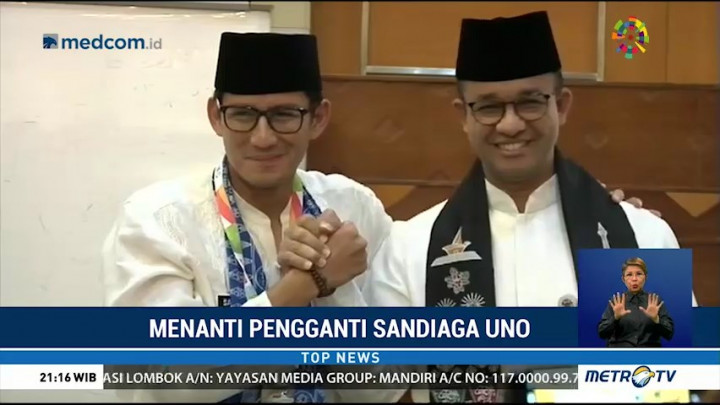 Pengganti Wagub DKI akan Diserahkan Parpol Pengusung