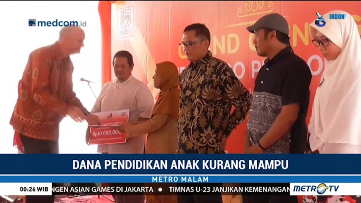 Kick Andy Foundation-Superindo Beri Dana Bantuan Pendidikan