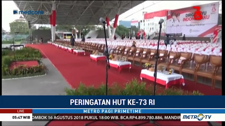 Pemkot Makassar Gelar Upacara 17 Agustus di Lapangan Karebosi dan Pantai Losari