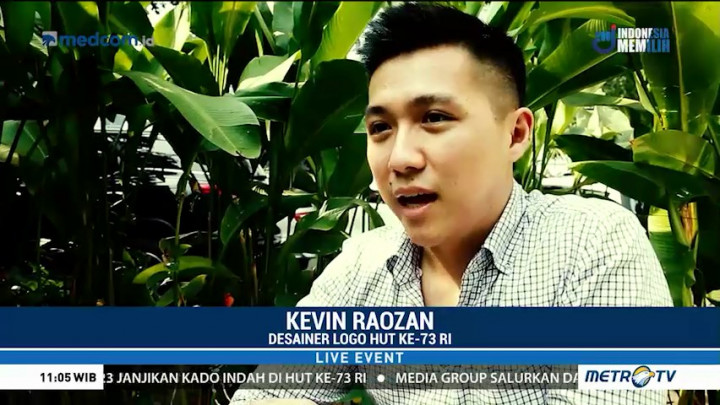 Sosok di Balik Logo 73 Tahun Republik Indonesia