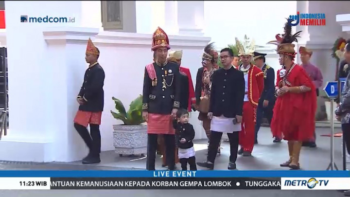 Jan Ethes Ikut Hadiri Upacara HUT ke-73 RI di Istana