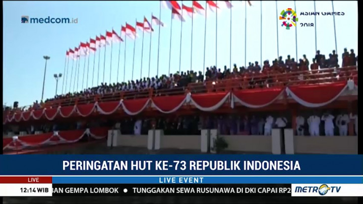 Peringatan HUT RI di Makassar Berlangsung Meriah