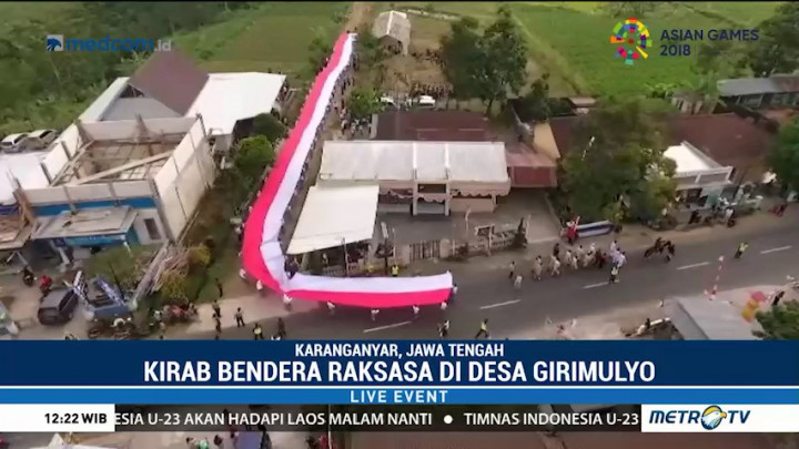 Cara Unik Warga Desa Girimulyo Meriahkan HUT ke-73 RI