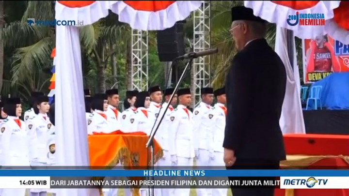 Mendag Pimpin Upacara HUT ke-73 RI di Maratua