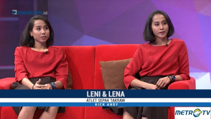 Si Kembar Lena & Leni Atlet Sepak Takraw yang Pernah Menjadi Buruh