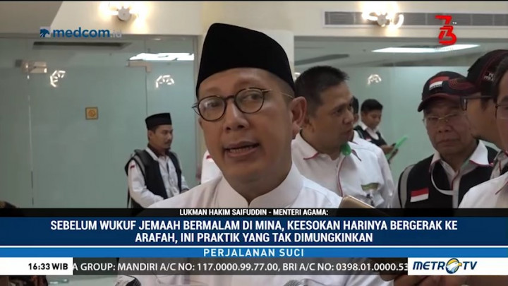 Tak Fasilitasi Tarwiyah, Ini Penjelasan Menag