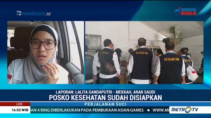Petugas Haji Cek Tenda di Arafah