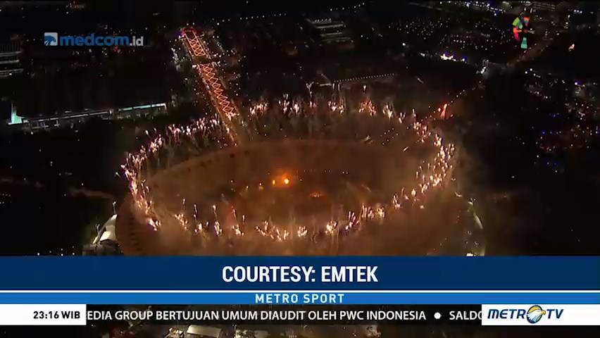 Kemeriahan <i>Opening Ceremony</i> Asian Games 2018