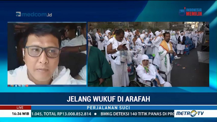 Jemaah Haji Indonesia Bergerak ke Arafah Secara Bertahap