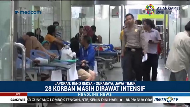 28 Korban Miras Oplosan di Gresik Masih Jalani Perawatan