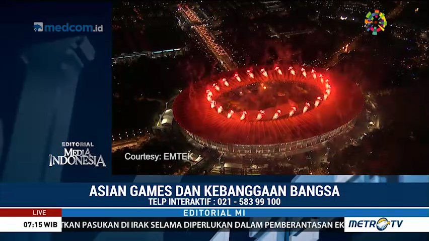 Asian Games dan Kebangaan Bangsa