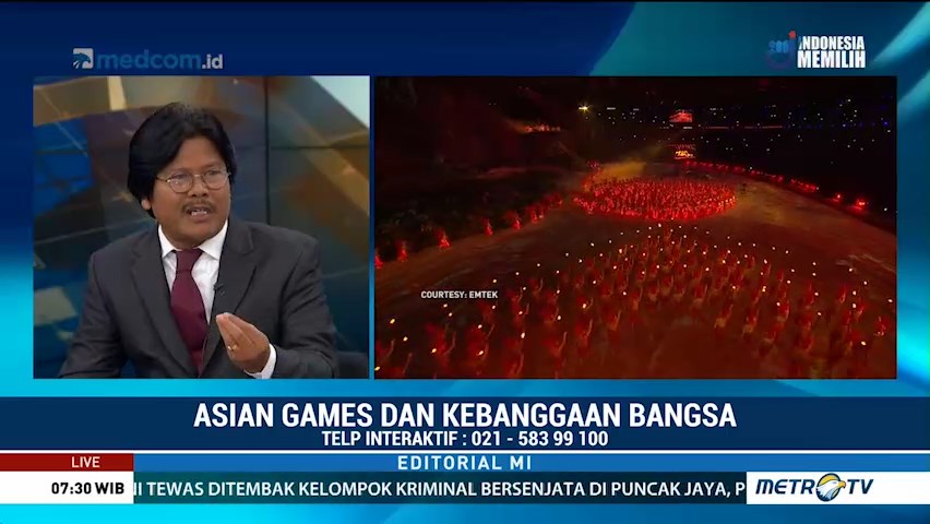 Bedah Editorial MI: Asian Games dan Kebangaan Bangsa