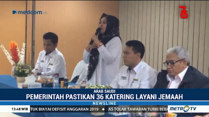 36 Katering Siap Layani Jemaah Haji Indonesia