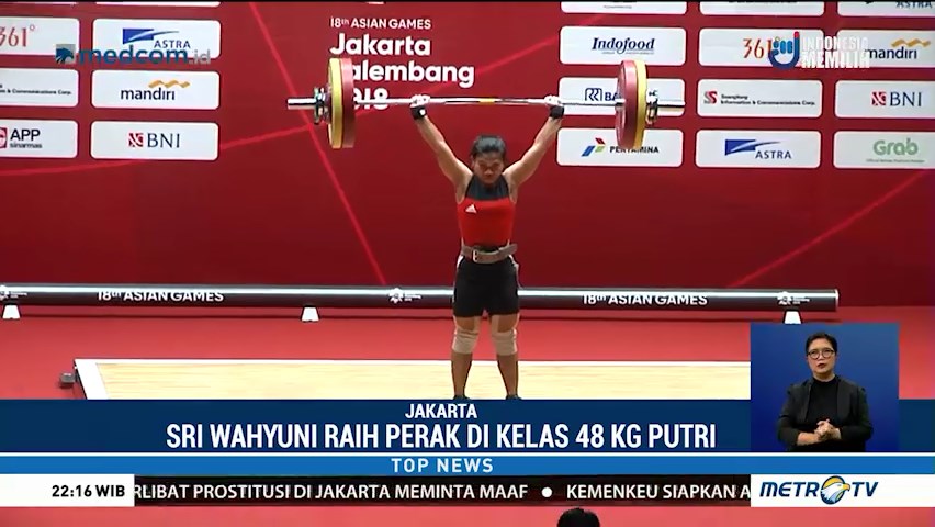 Indonesia Tambah Dua Medali dari Angkat Besi