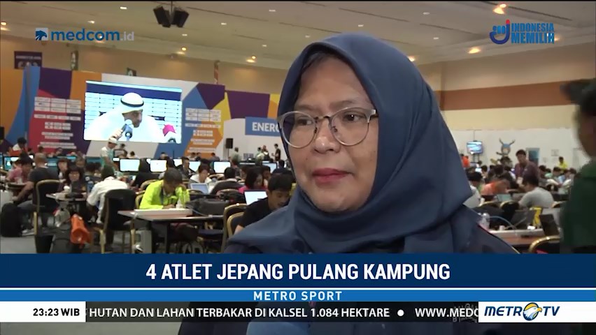 Terlibat Prostitusi, Empat Atlet Jepang Pulang Kampung