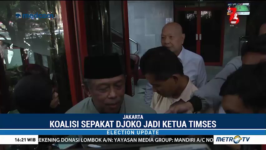 Koalisi Prabowo-Sandi Sepakat Djoko Santoso Jadi Ketua Timses